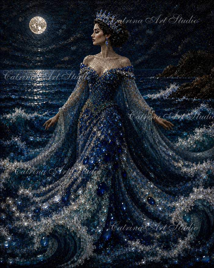 Queen of Moonlit Waves